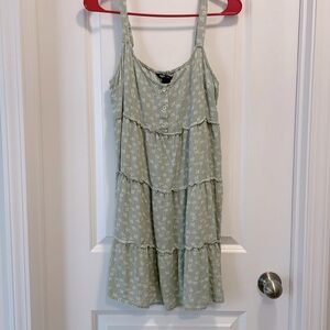Millennium sage green sundress